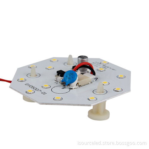 Warm white light 5W LED ceiling light module